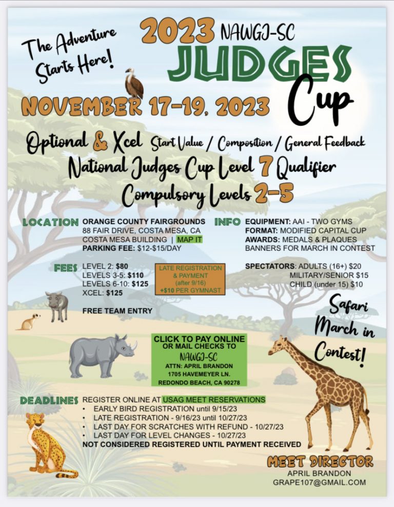 Judges Cup 2023 NAWGJ Southern California